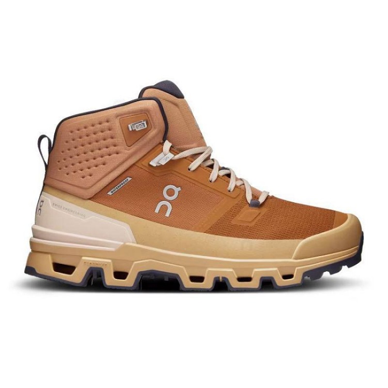 On Cloud Cloudrock 2 Waterproof Marrones | PE_ON8224