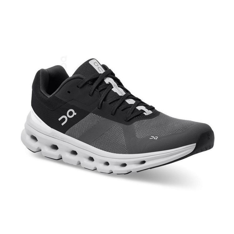 On Cloud Cloudrunner Negras Blancas | PE_ON8717