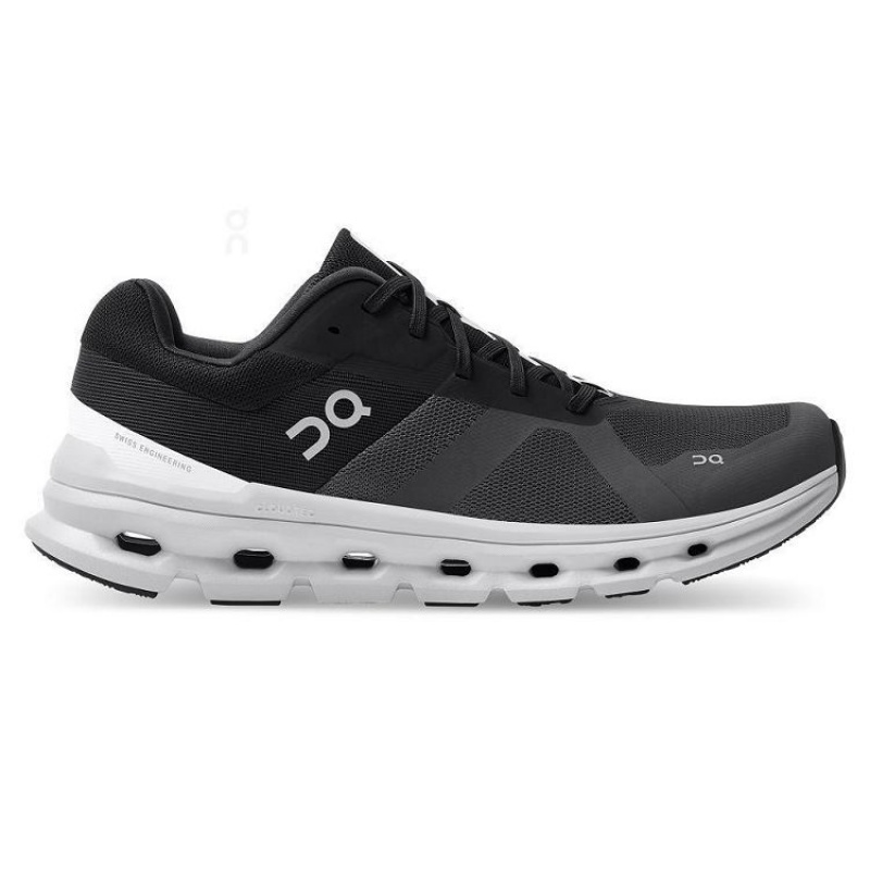 On Cloud Cloudrunner Negras Blancas | PE_ON8717
