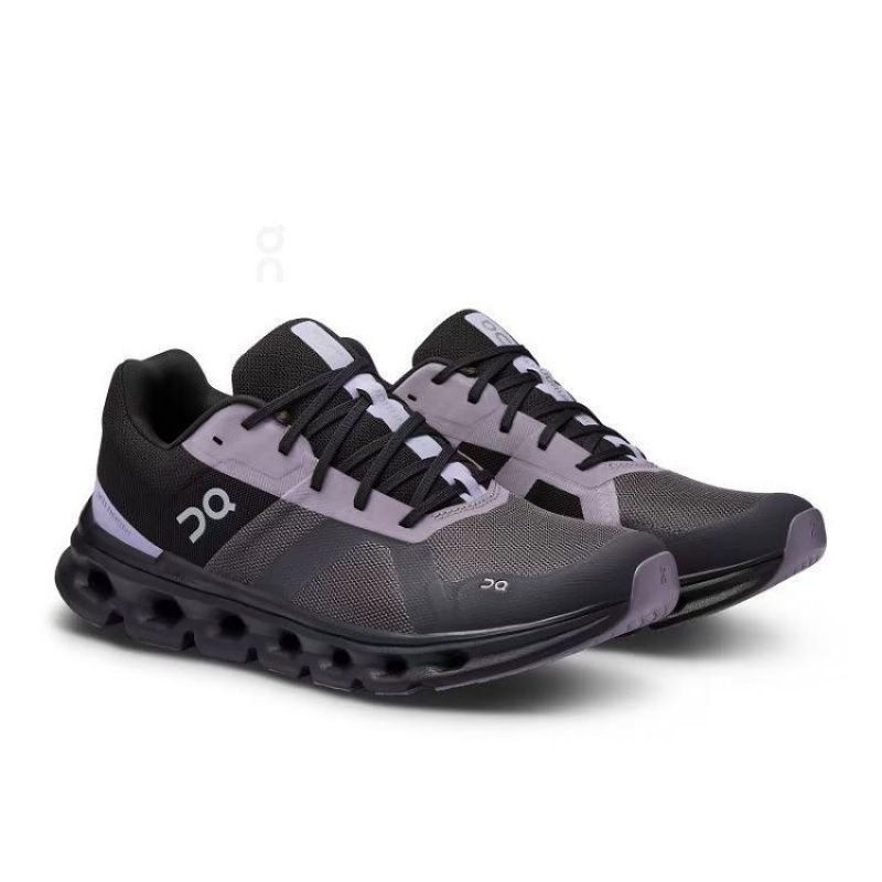 On Cloud Cloudrunner Negras Moradas | PE_ON8635