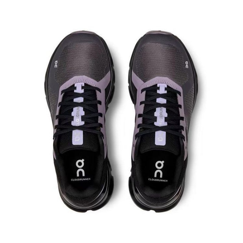 On Cloud Cloudrunner Negras Moradas | PE_ON8215