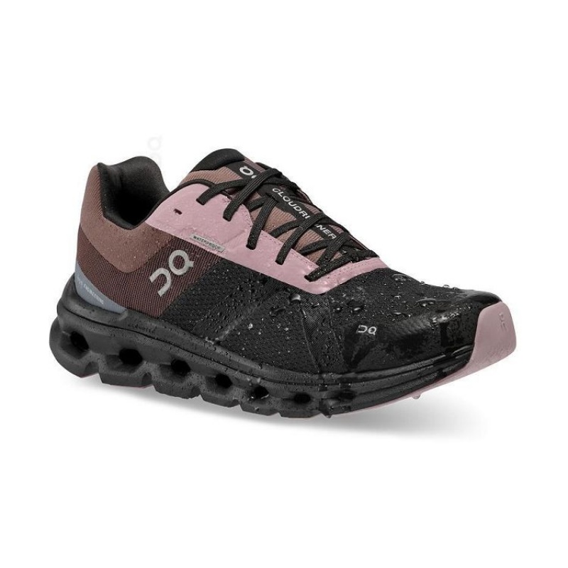 On Cloud Cloudrunner Waterproof Negras Marrones | PE_ON8868