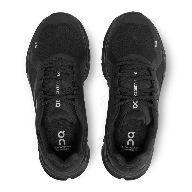 On Cloud Cloudrunner Waterproof Negras | PE_ON8265