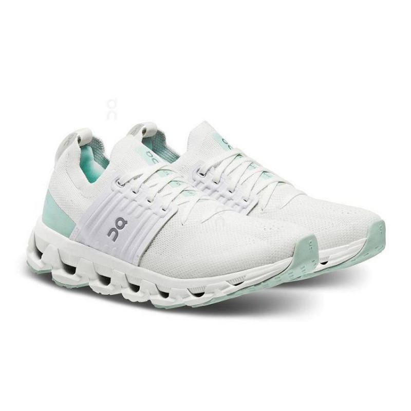 On Cloud Cloudswift 3 Blancas Turquesa | PE_ON9024
