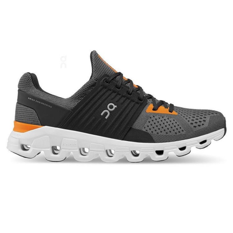 On Cloud Cloudswift Gris Naranjas | PE_ON8979