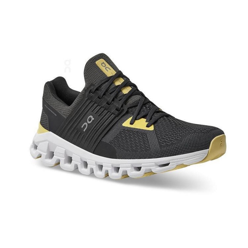 On Cloud Cloudswift Negras Amarillo | PE_ON9165