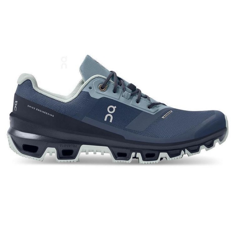 On Cloud Cloudventure Waterproof Azul Marino | PE_ON8590