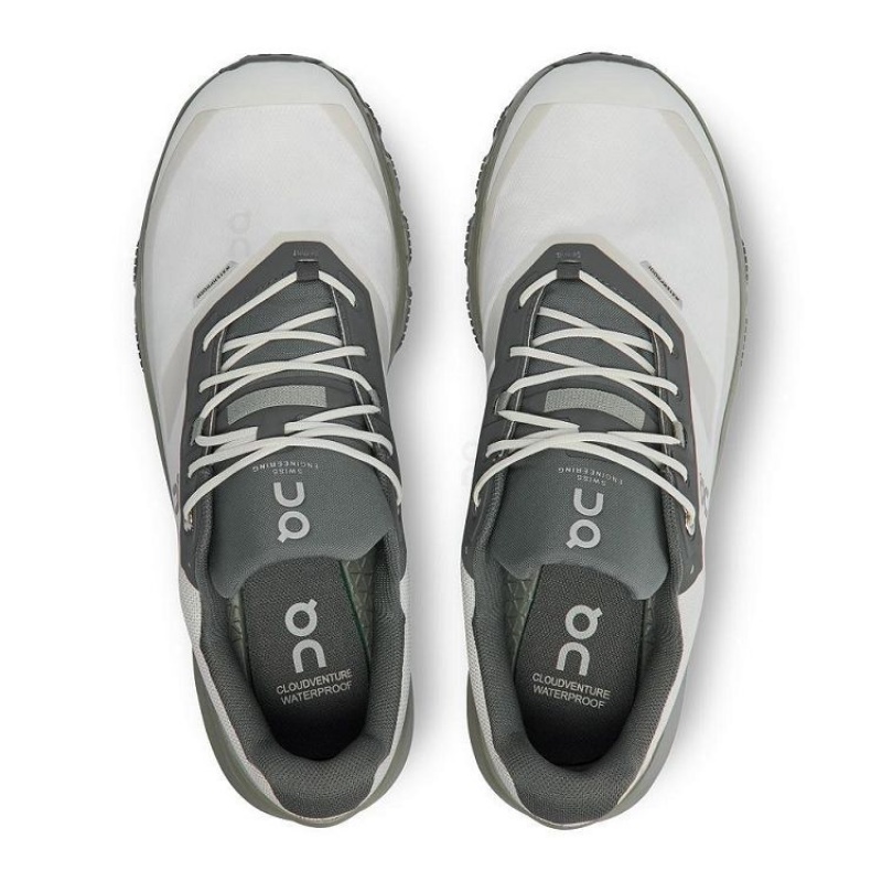 On Cloud Cloudventure Waterproof Gris Verde Oliva | PE_ON8885