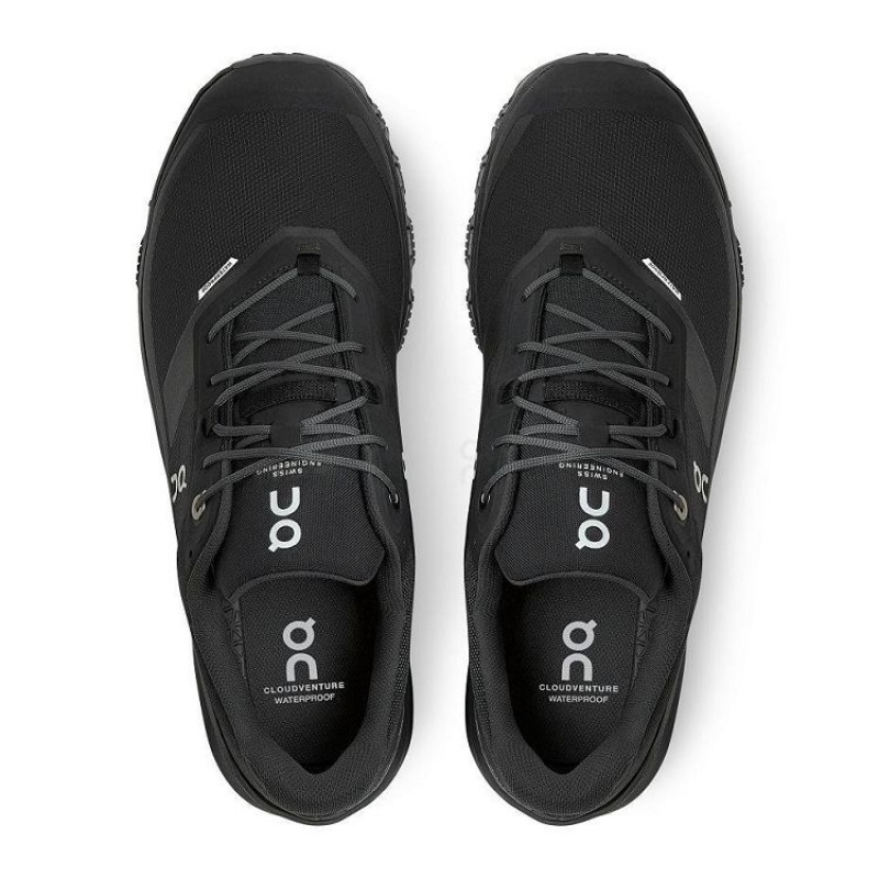 On Cloud Cloudventure Waterproof Negras | PE_ON8500