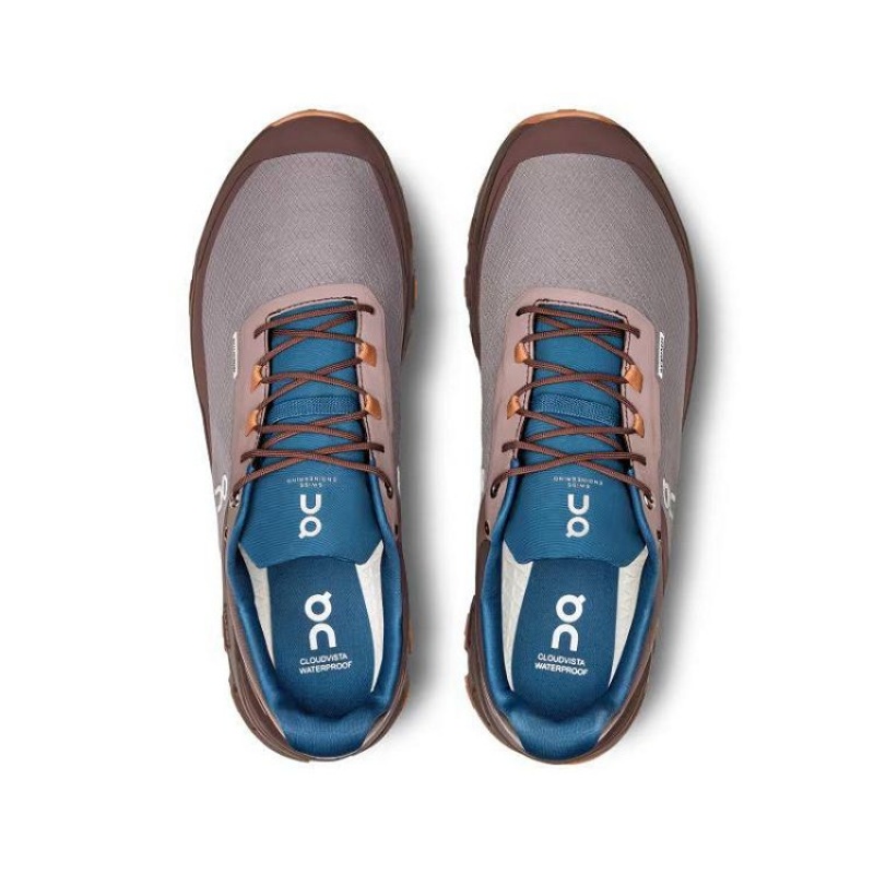 On Cloud Cloudvista Waterproof Marrones | PE_ON8931