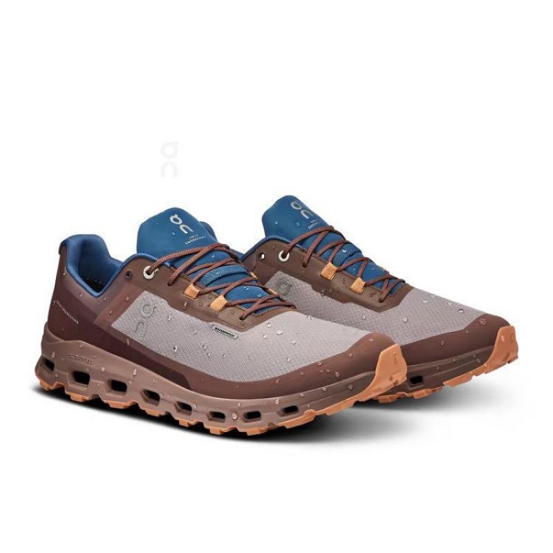 On Cloud Cloudvista Waterproof Marrones | PE_ON8931