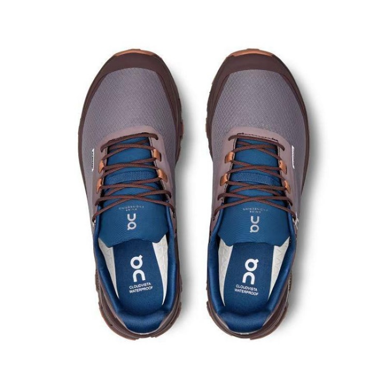 On Cloud Cloudvista Waterproof Marrones | PE_ON1181