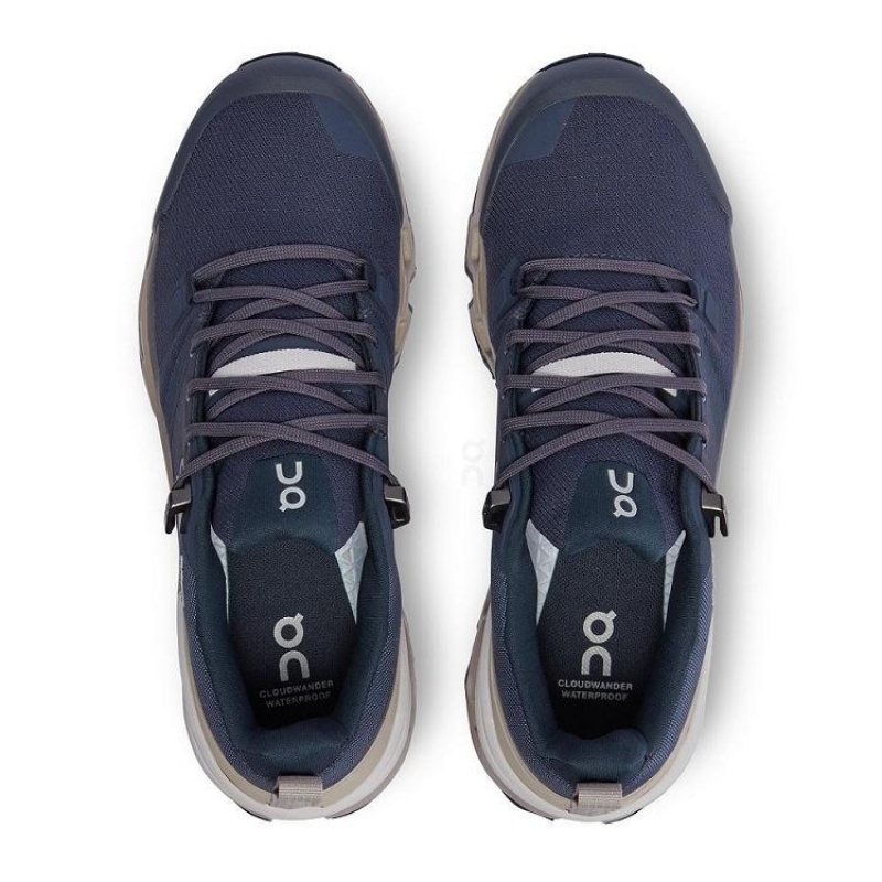 On Cloud Cloudwander Waterproof Azul Marino | PE_ON9130