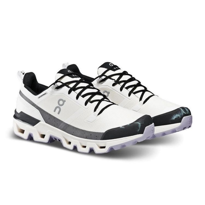 On Cloud Cloudwander Waterproof Blancas Negras | PE_ON8557
