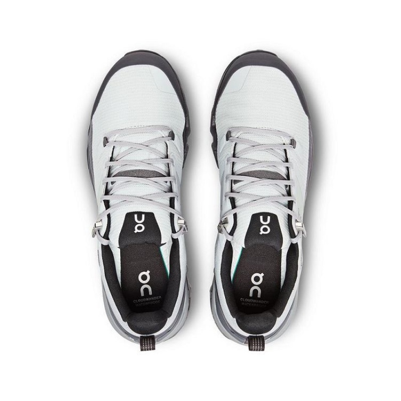 On Cloud Cloudwander Waterproof Blancas Gris | PE_ON9047
