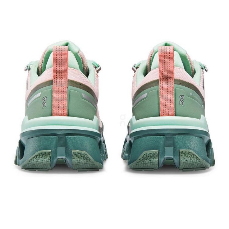 On Cloud Cloudwander Waterproof Rosas Verde | PE_ON8160