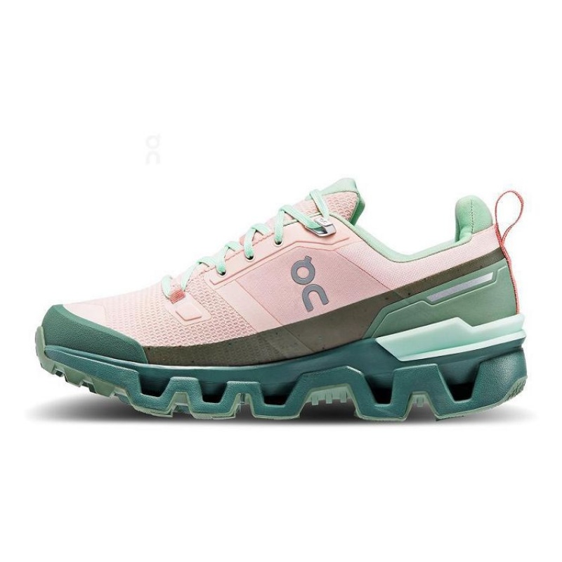 On Cloud Cloudwander Waterproof Rosas Verde | PE_ON8160