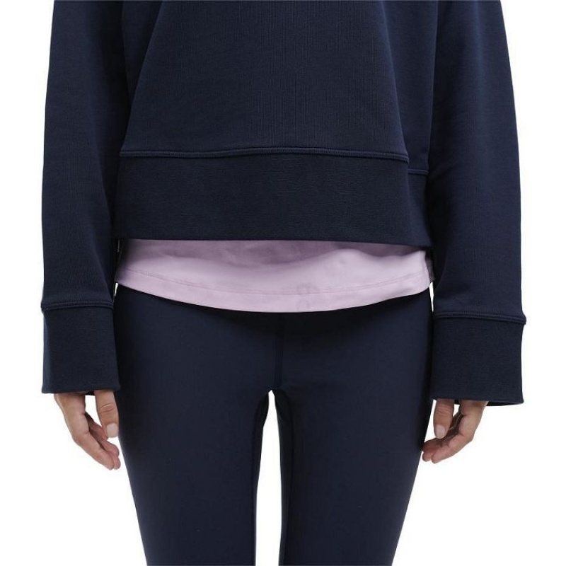 On Cloud Crew Neck Azul Marino | PE_ON8718