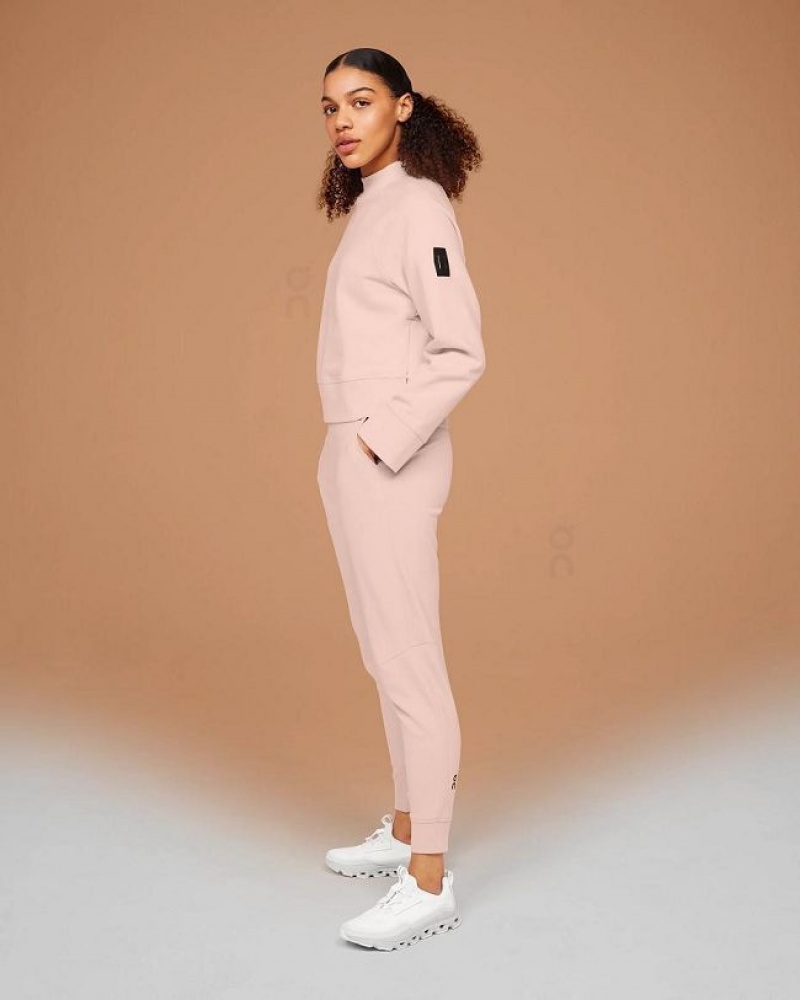 On Cloud Crew Neck Rosas | PE_ON8056