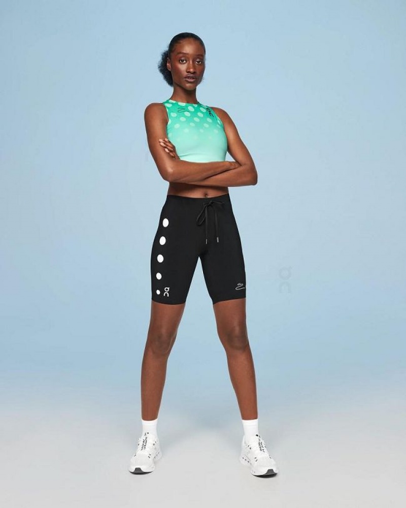 On Cloud Crop Top Light Distance Verde | PE_ON8968