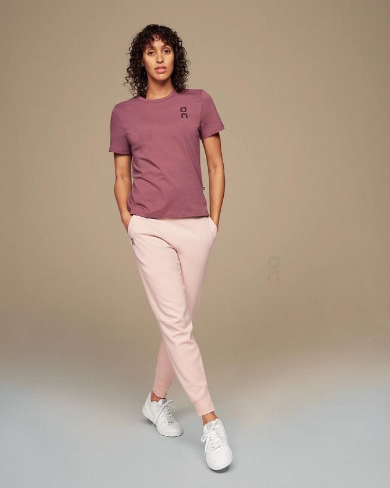 On Cloud Estampadas-T Burdeos | PE_ON8759