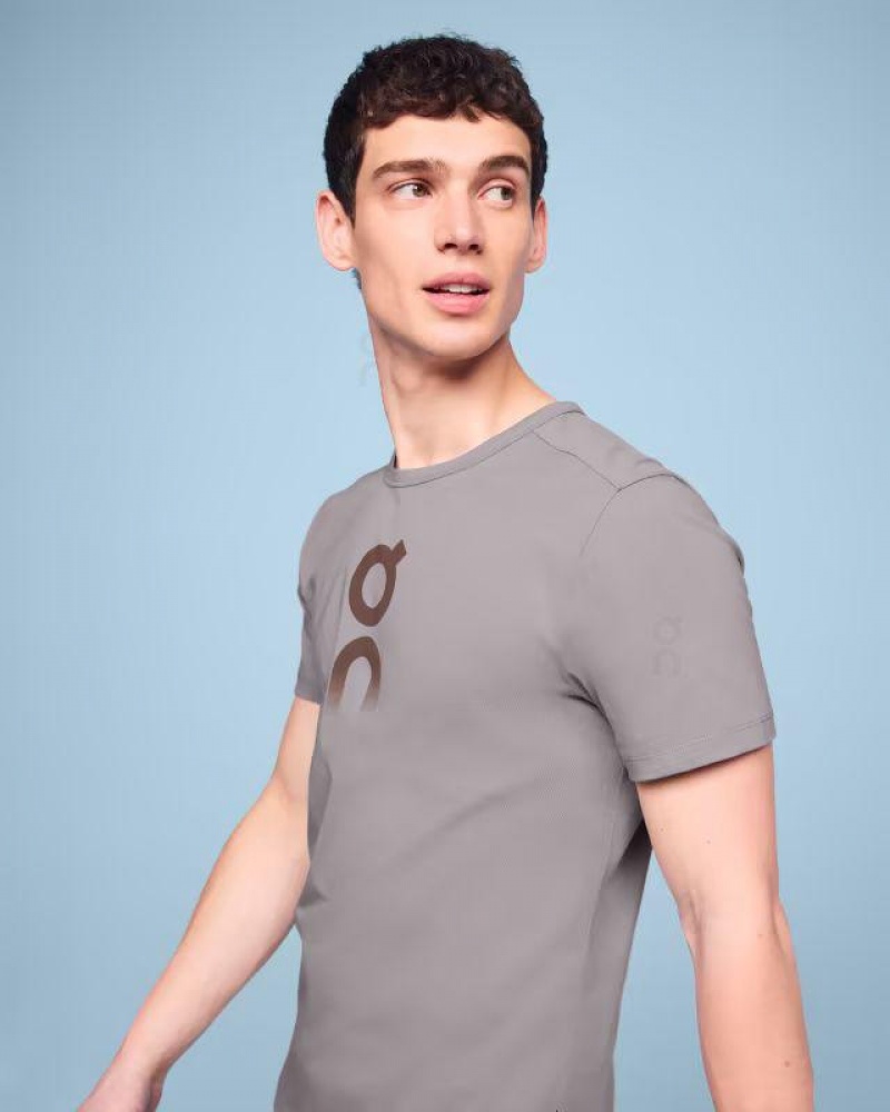 On Cloud Estampadas-T Gris Marrones | PE_ON1183