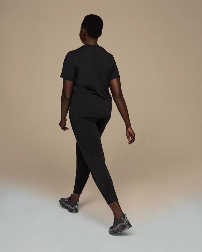 On Cloud Estampadas-T Negras | PE_ON8624