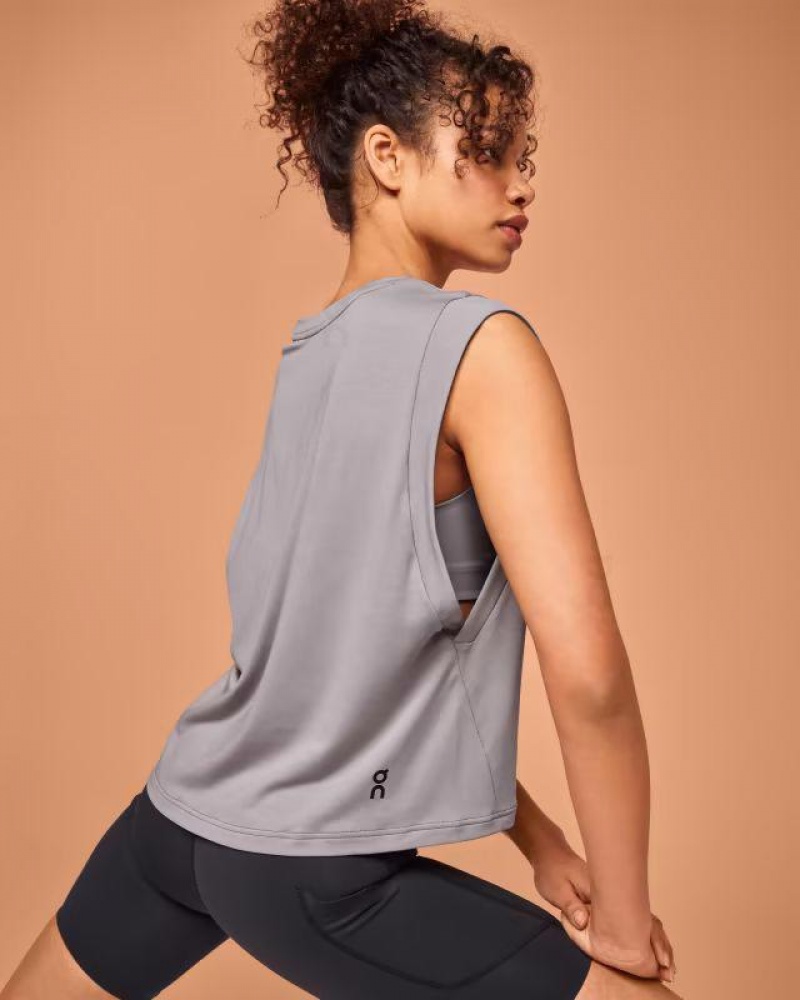 On Cloud Focus Crop Gris | PE_ON8918