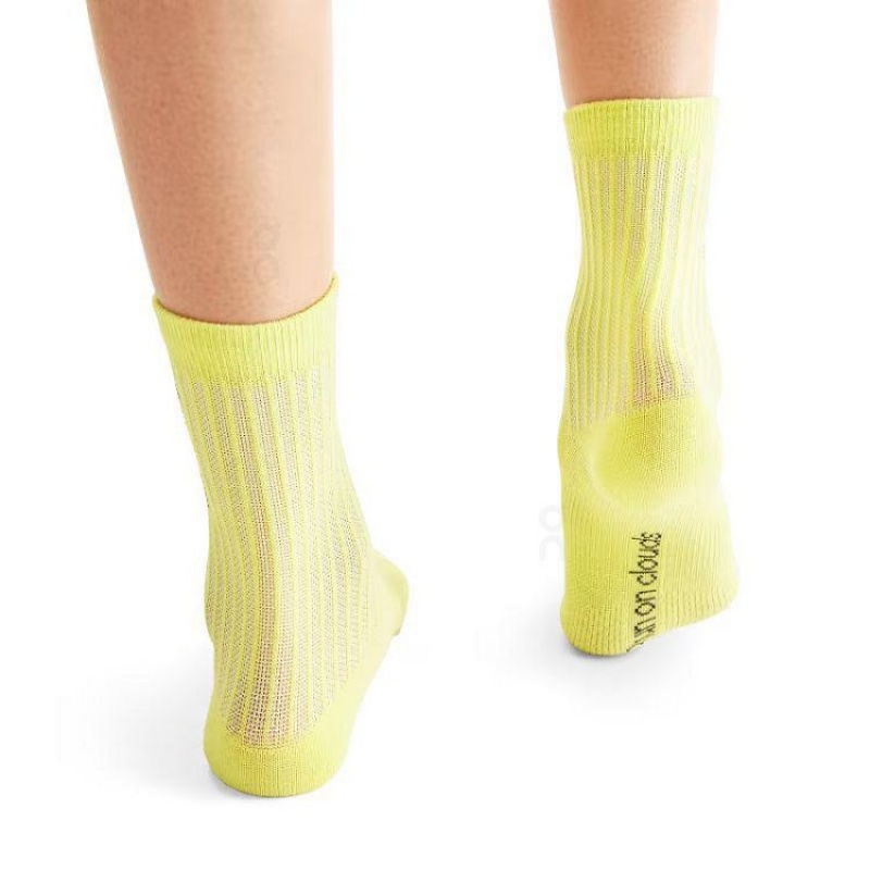 On Cloud Logo 3-Pack Azules Blancas Amarillo | PE_ON8922