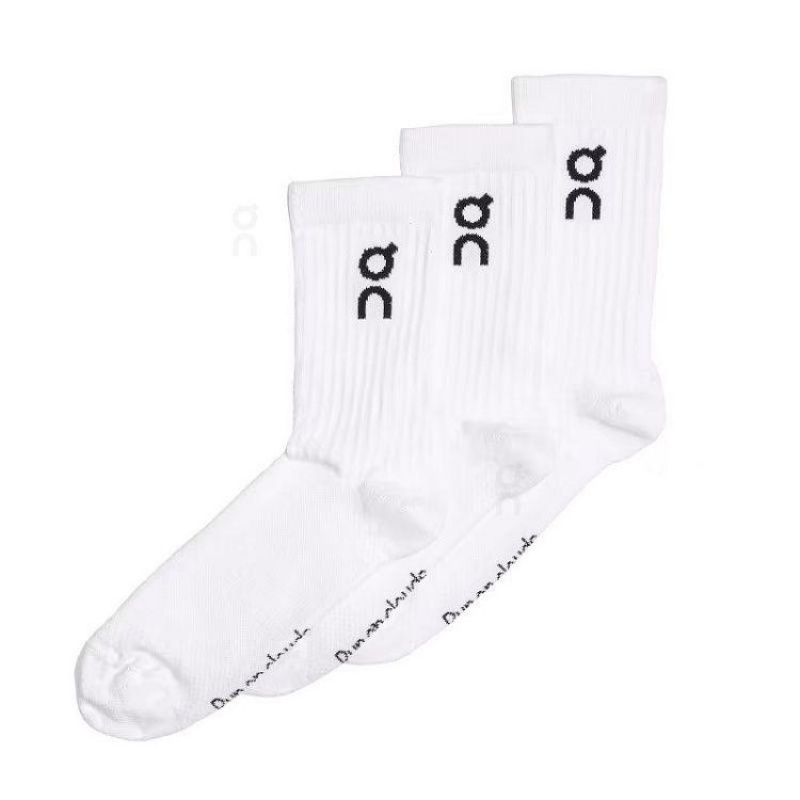 On Cloud Logo 3-Pack Blancas | PE_ON8773