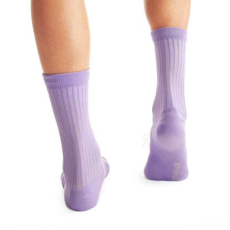 On Cloud Logo 3-Pack Naranjas Moradas Negras | PE_ON8364