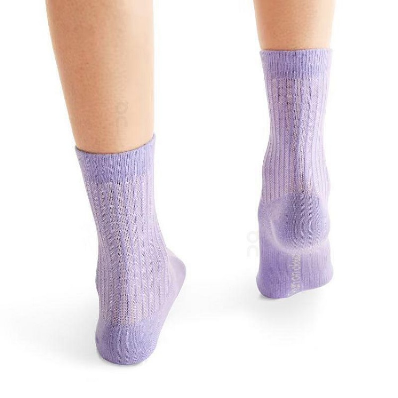 On Cloud Logo 3-Pack Naranjas Moradas Negras | PE_ON8364