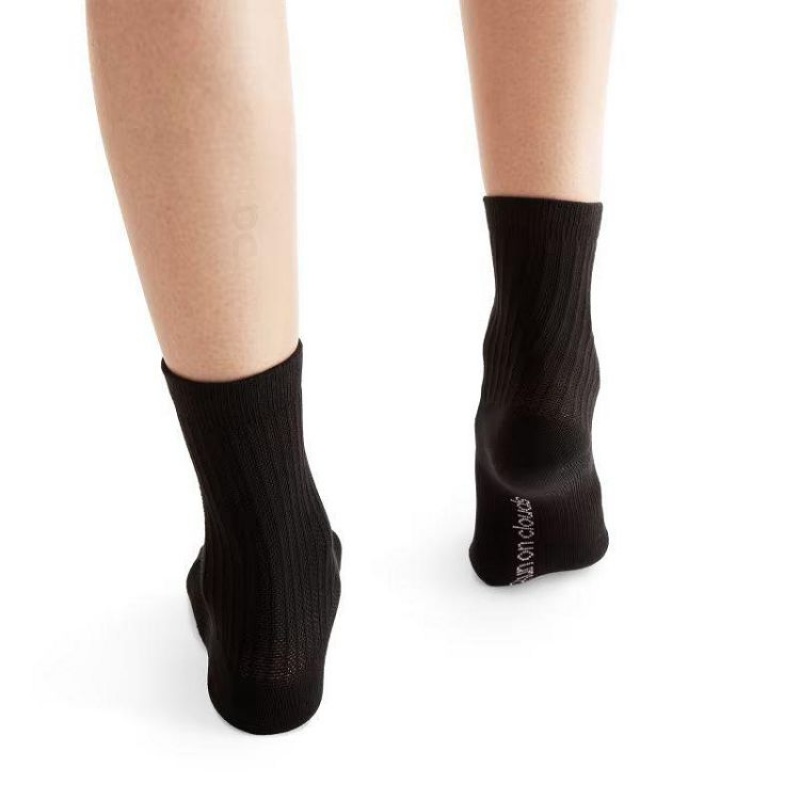 On Cloud Logo 3-Pack Negras | PE_ON8420