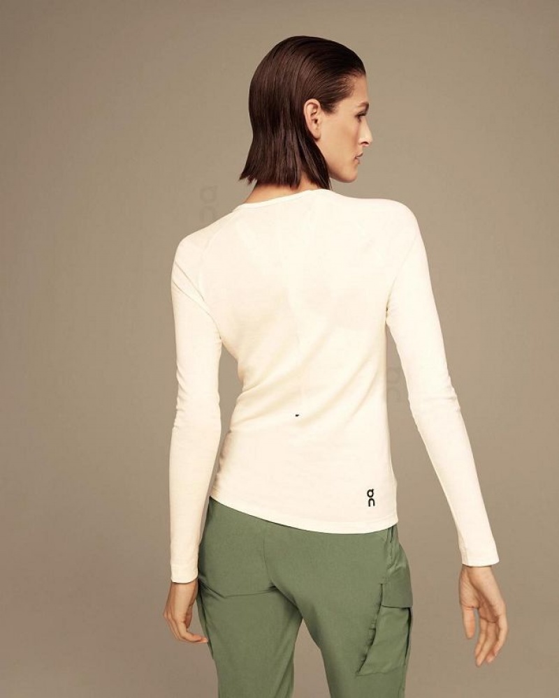 On Cloud Merino Long-T Blancas | PE_ON8510