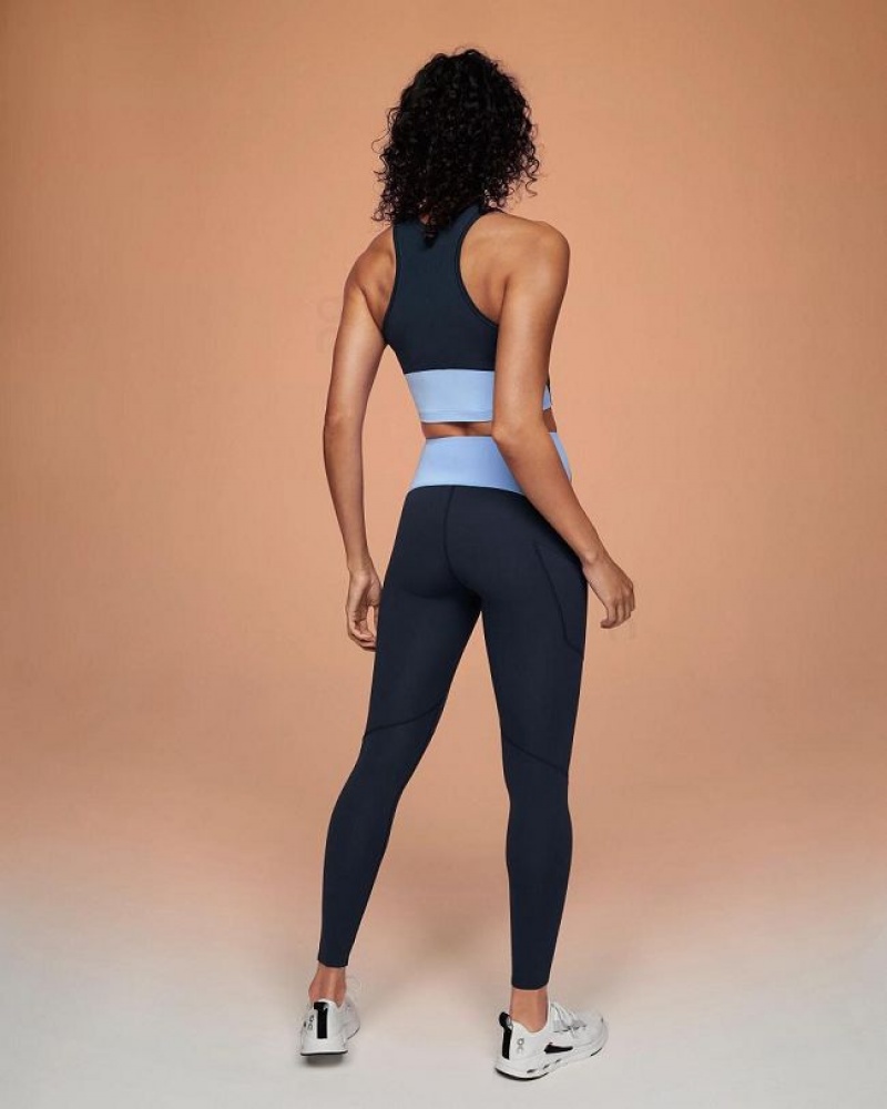 On Cloud Movement Crop Azul Marino | PE_ON8783