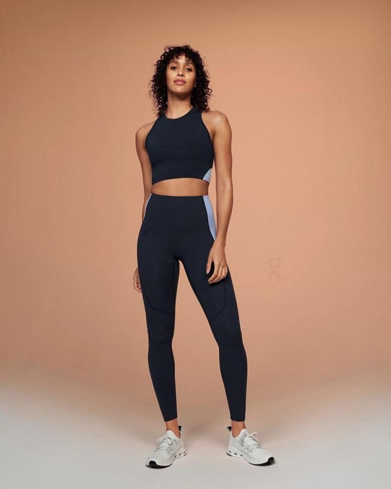 On Cloud Movement Crop Azul Marino | PE_ON8783