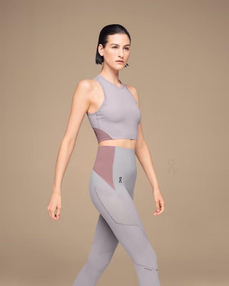 On Cloud Movement Crop Gris | PE_ON8090