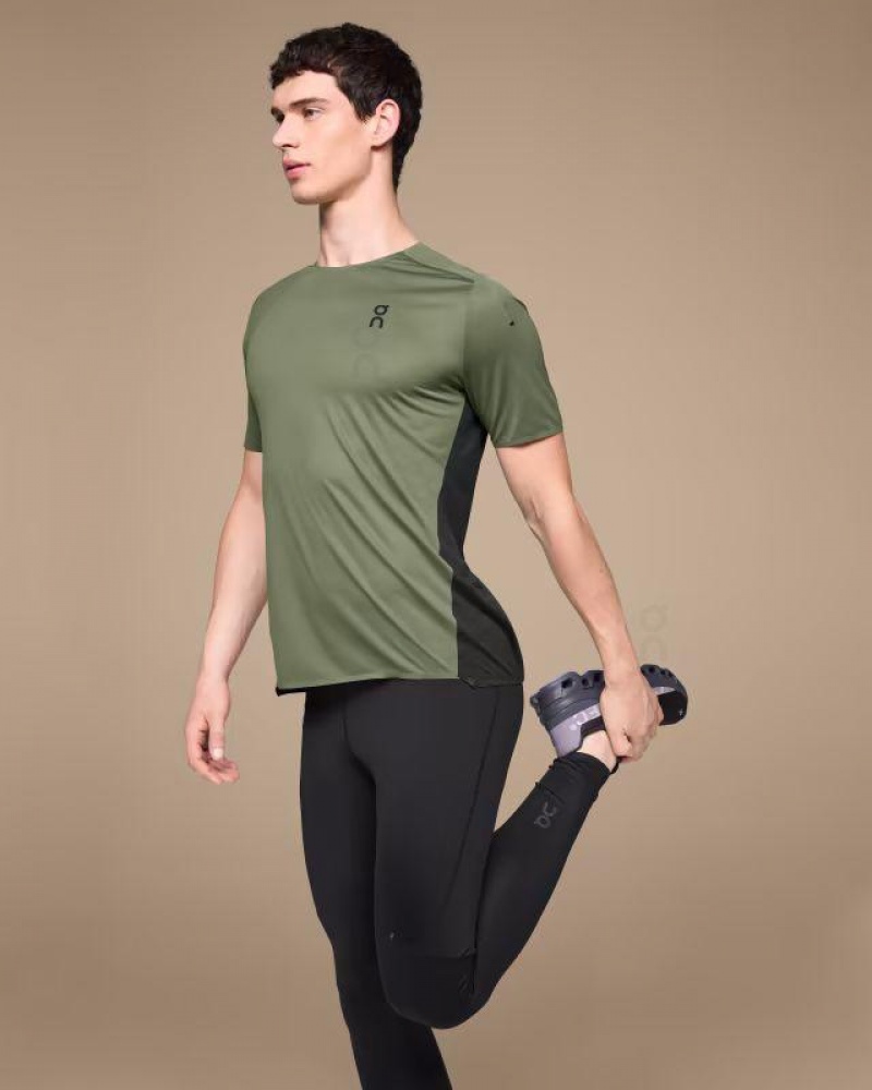 On Cloud Performance-T Verde Oliva | PE_ON9146