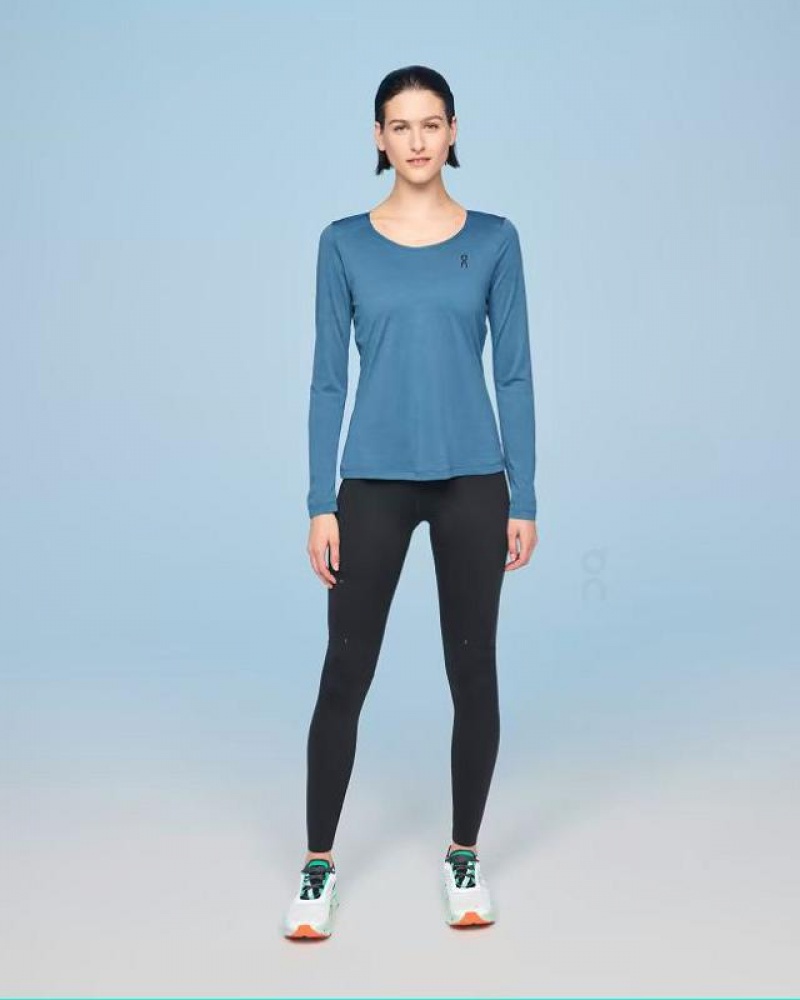 On Cloud Performance Long-T Azules | PE_ON9114