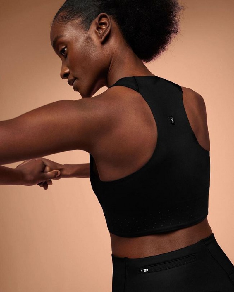 On Cloud Race Crop Negras | PE_ON9092