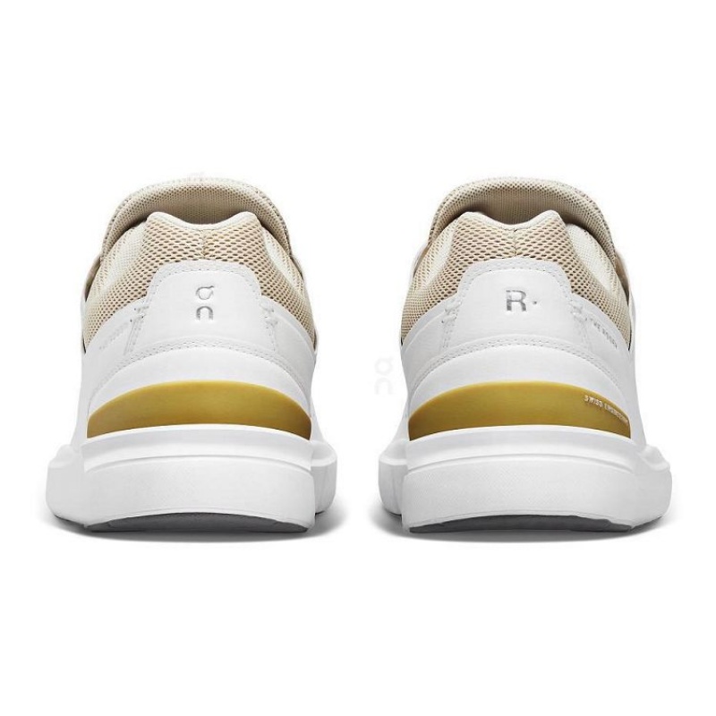 On Cloud THE ROGER Advantage Blancas Doradas | PE_ON9106