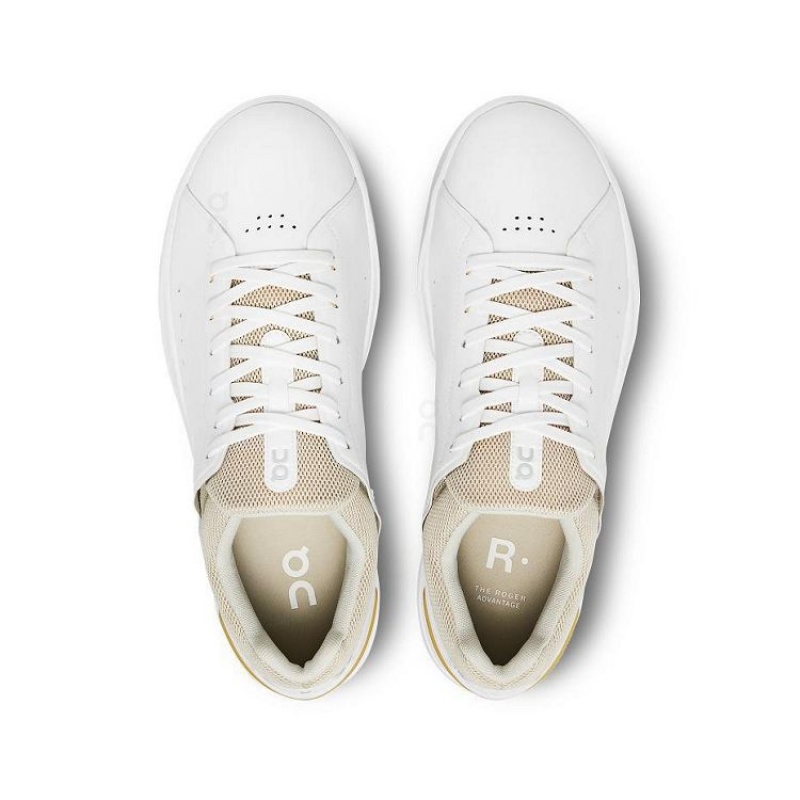 On Cloud THE ROGER Advantage Blancas Doradas | PE_ON9106