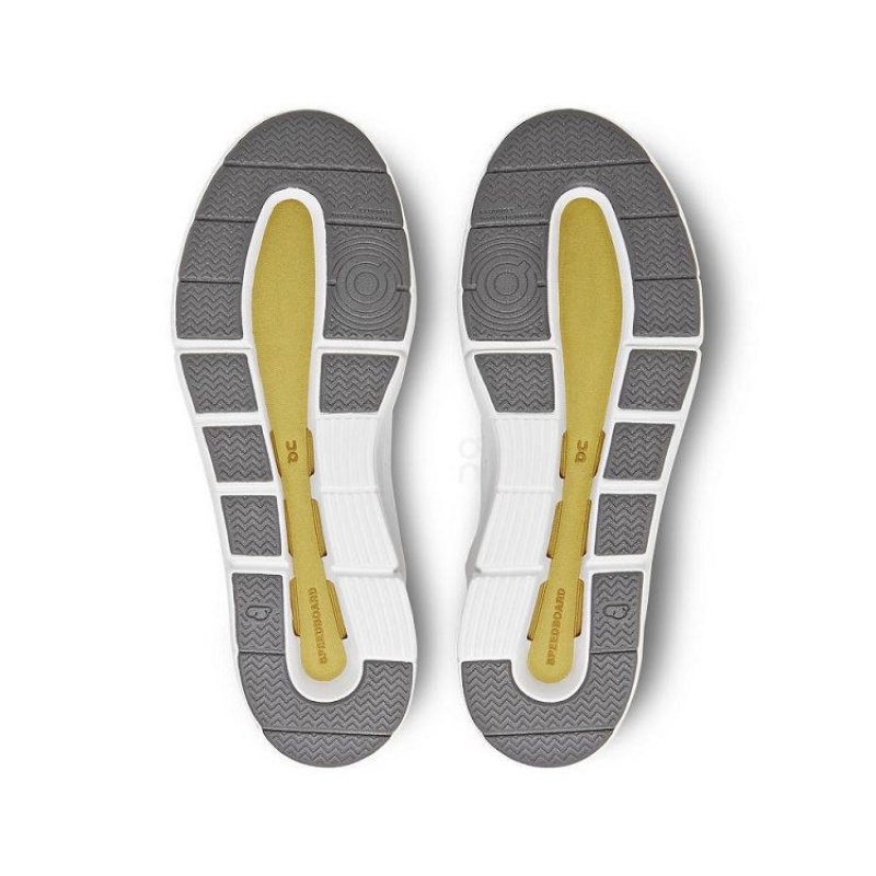 On Cloud THE ROGER Advantage Blancas Doradas | PE_ON9106