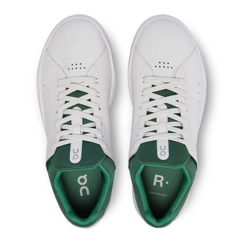 On Cloud THE ROGER Advantage Blancas Verde | PE_ON8844