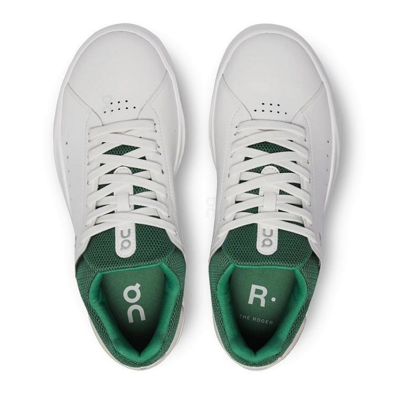On Cloud THE ROGER Advantage Blancas Verde | PE_ON8630