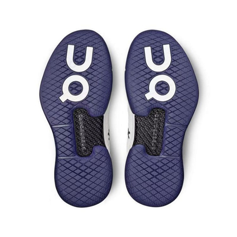 On Cloud THE ROGER Pro Blancas Azul Marino | PE_ON8268