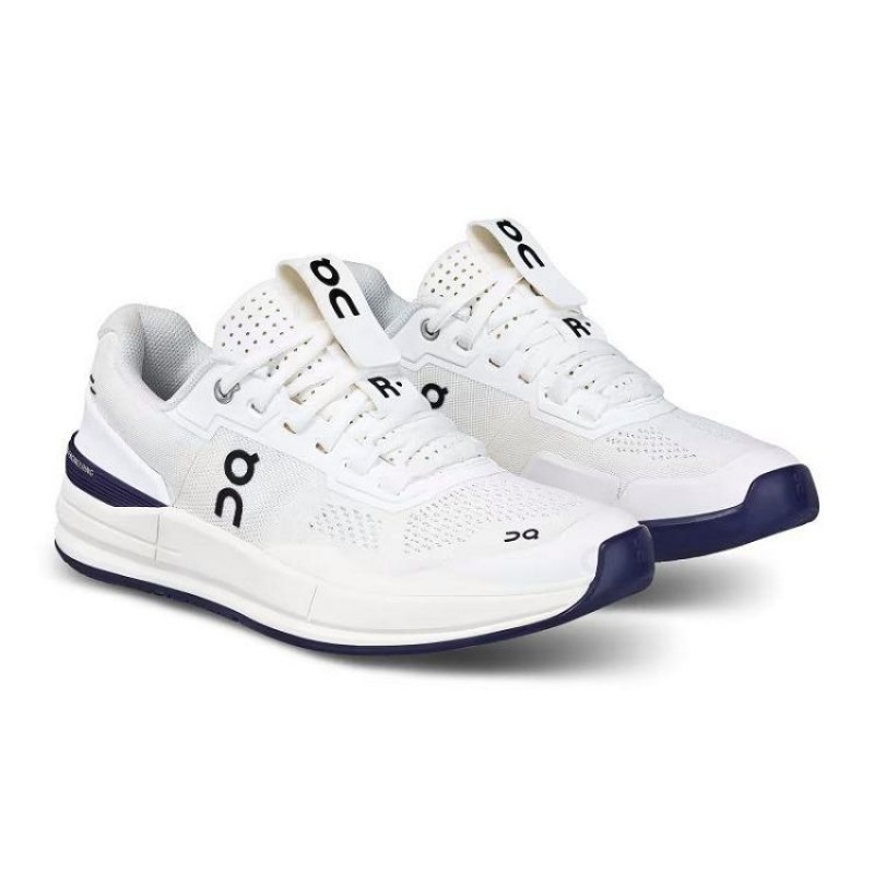 On Cloud THE ROGER Pro Blancas Azul Marino | PE_ON8209