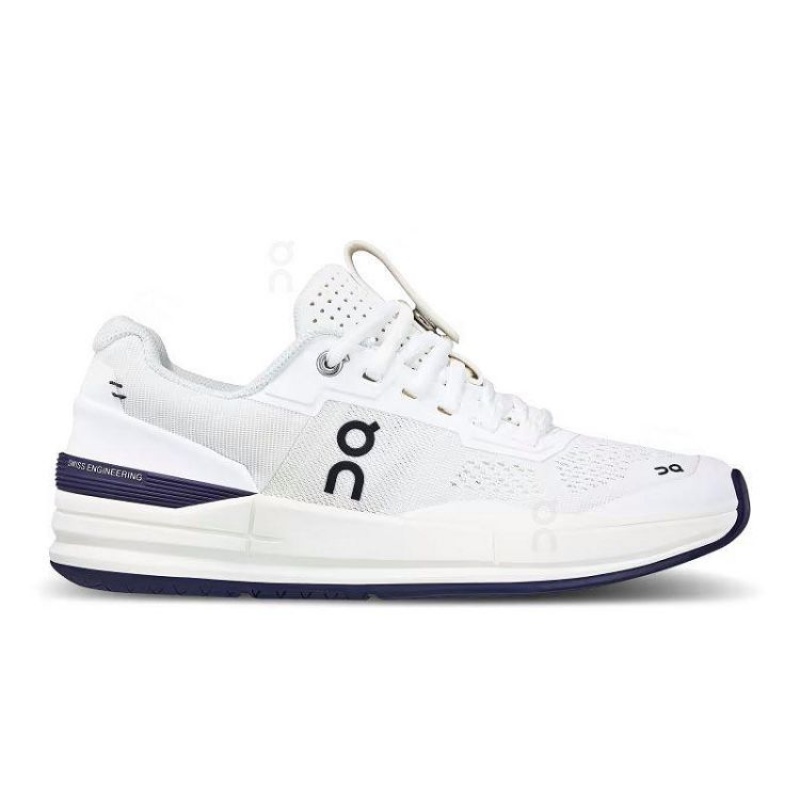 On Cloud THE ROGER Pro Blancas Azul Marino | PE_ON8209