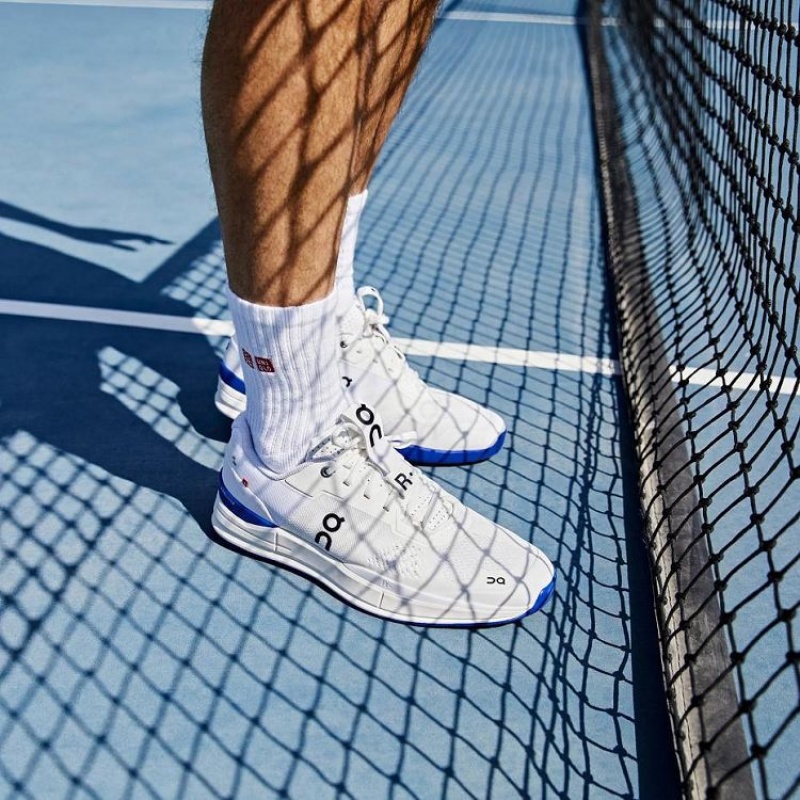 On Cloud THE ROGER Pro Blancas Azules | PE_ON8051
