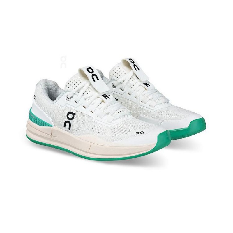 On Cloud THE ROGER Pro Blancas Turquesa | PE_ON9085